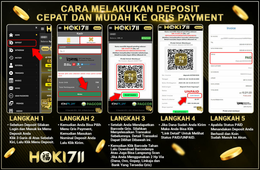 TUTORIAL DEPOSIT MENGGUNAKAN QRIS PAYMENT