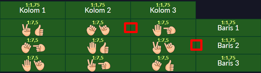 Split bettingan