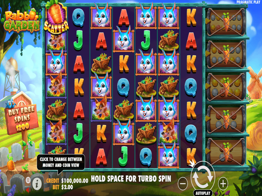 SLOT GAME RABBIT GARDEN