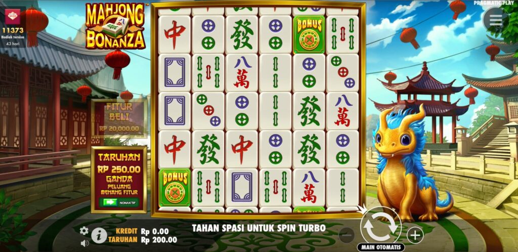 SLOT GAME MAHJONG BONANZA