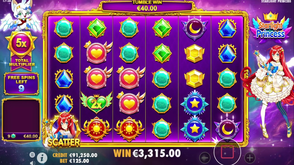 SLOT GAME STARLIGHT PRINCESS